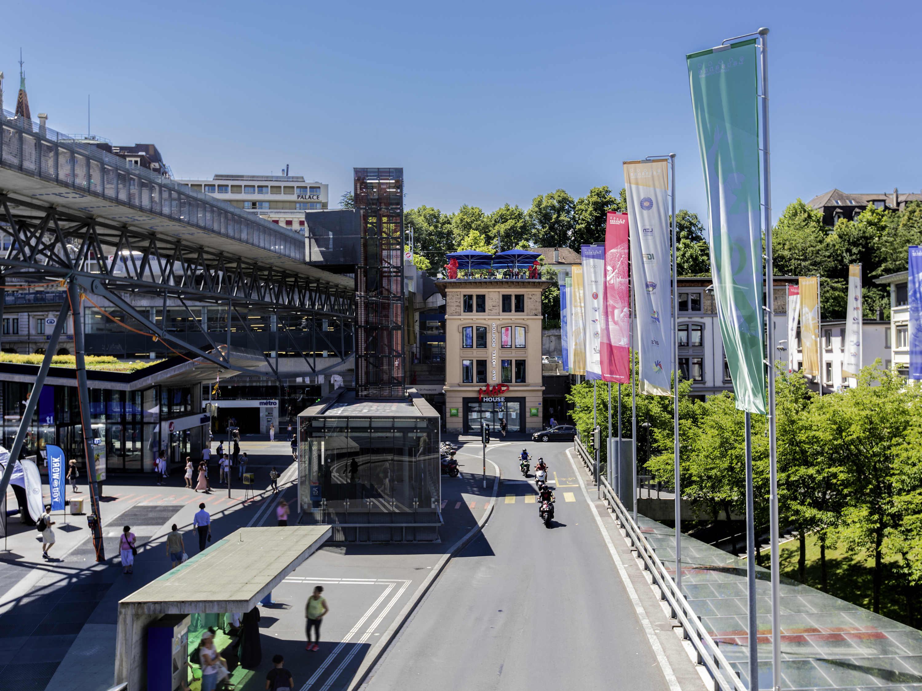 Ibis Styles Lausanne Center Madhouse Exterior foto