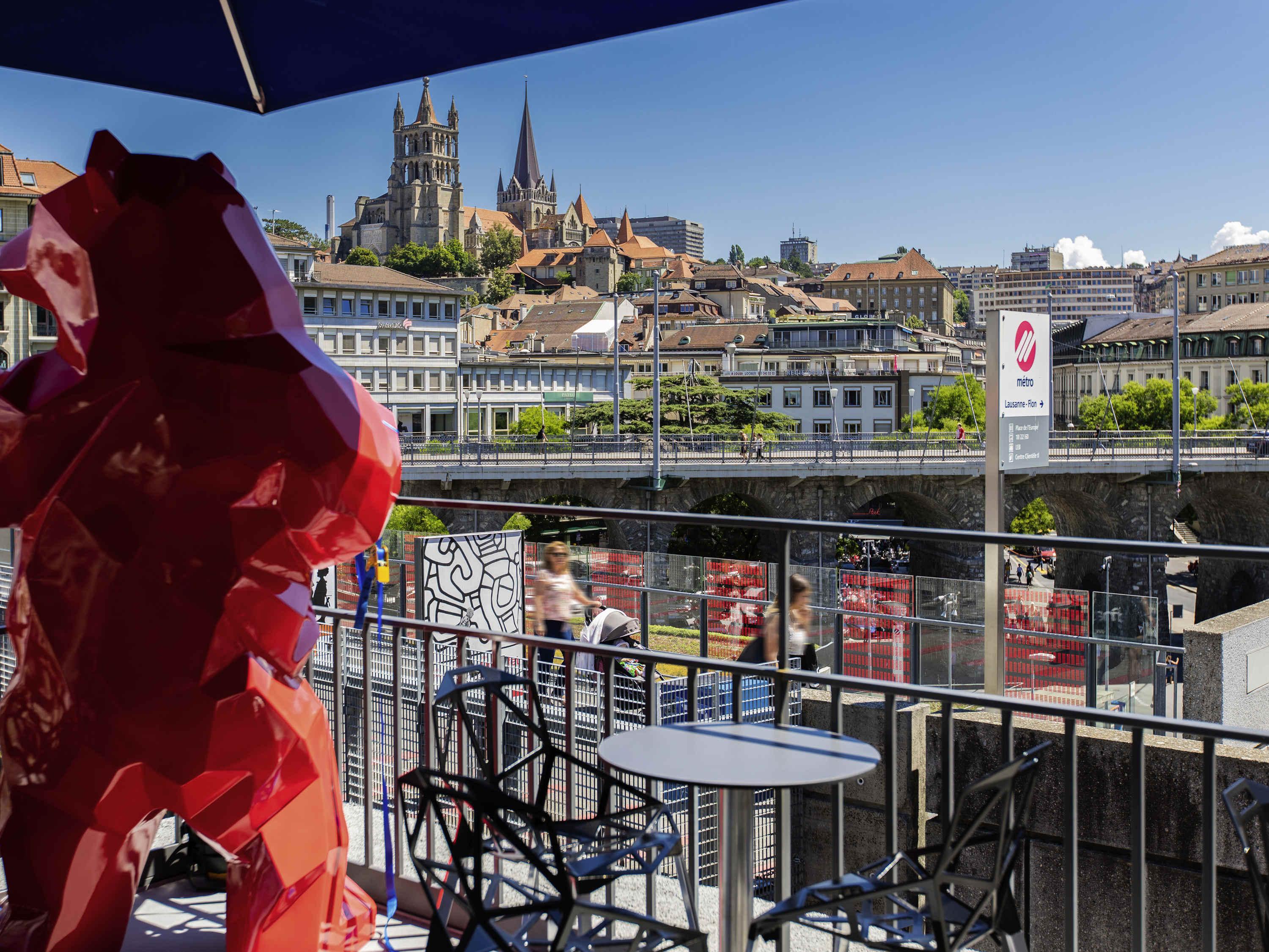 Ibis Styles Lausanne Center Madhouse Exterior foto
