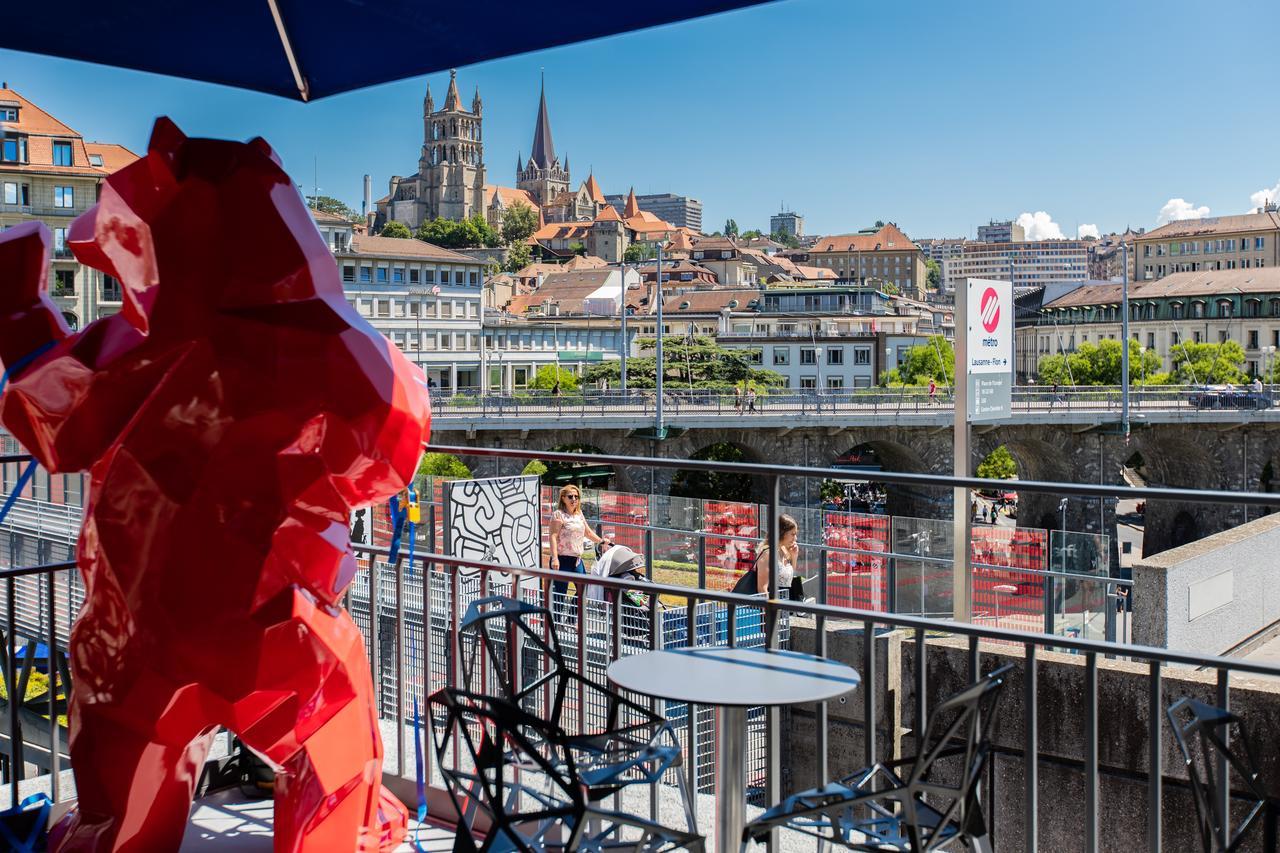 Ibis Styles Lausanne Center Madhouse Exterior foto